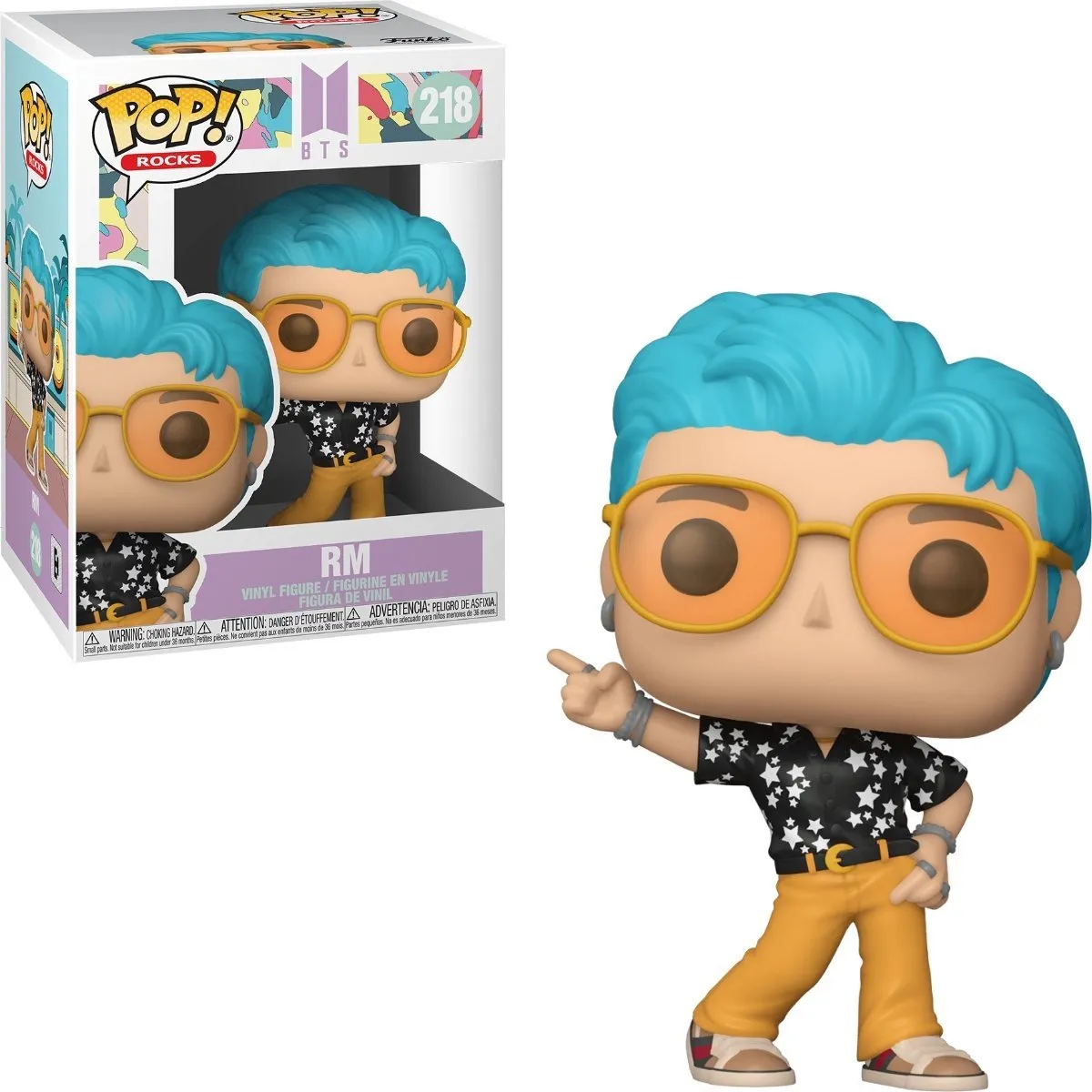 Funko Pop Rocks BTS RM #218 Verzamelobject - Multi