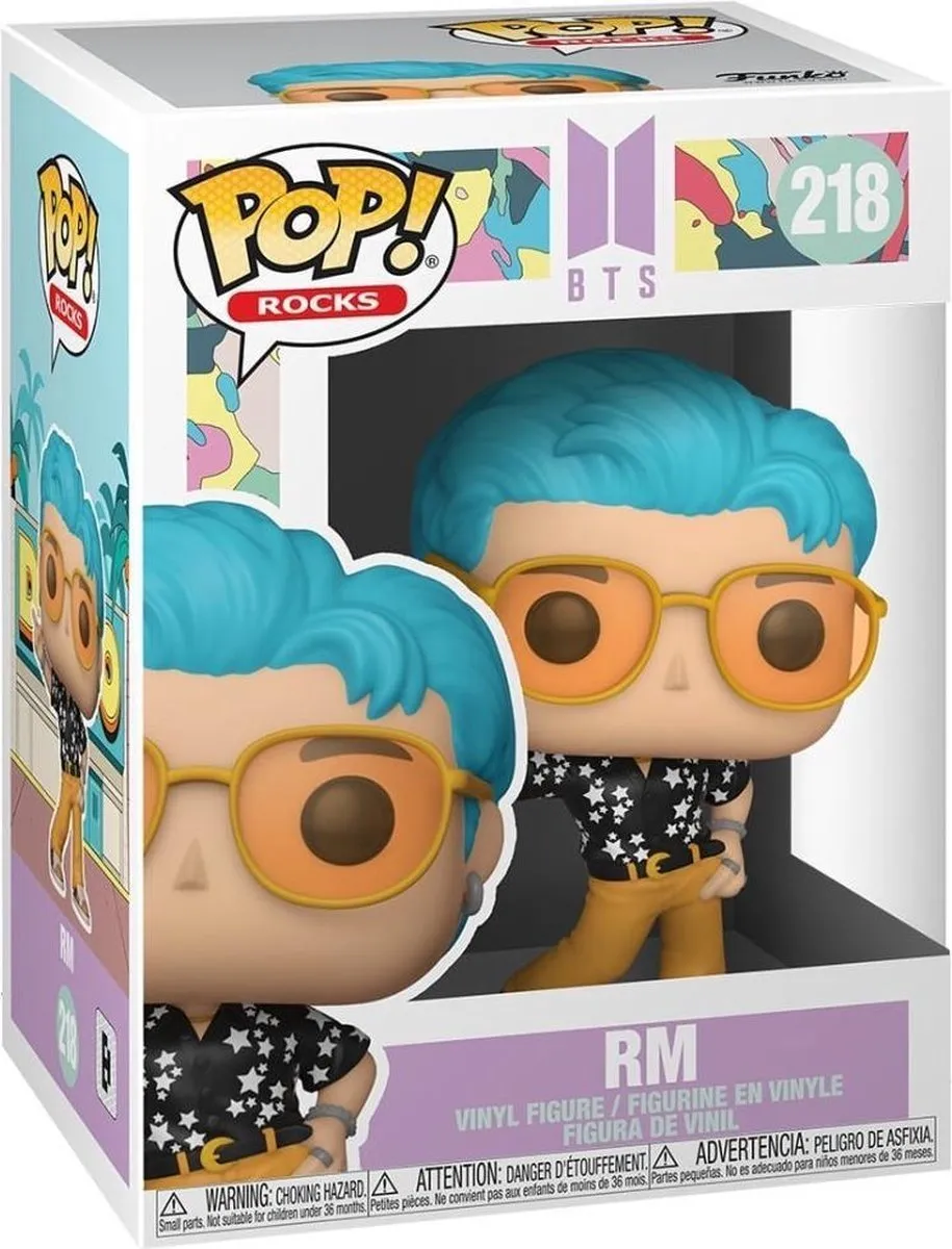 Funko Pop Rocks BTS RM #218 Verzamelobject