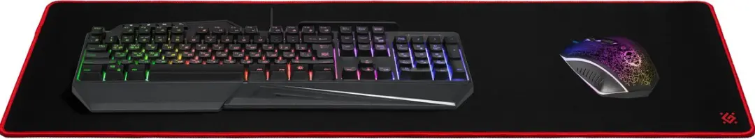 Defender Gaming Black Ultra Pad 800x300x3mm - Transparent - afbeelding 5 van 6