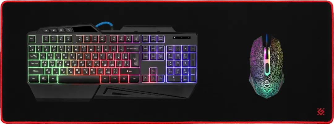 Defender Gaming Black Ultra Pad 800x300x3mm - Transparent - afbeelding 4 van 6