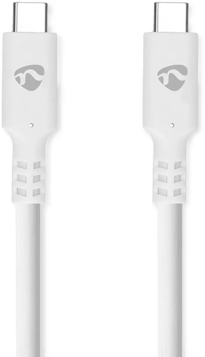 Nedis USB-C Kabel 3.00m - 60W 4K@60Hz - Wit