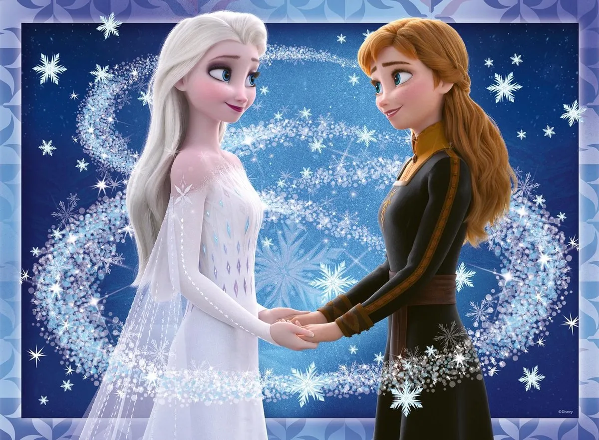 Ravensburger Disney Frozen Starline Zussen voor altijd Puzzel 200 Stuks