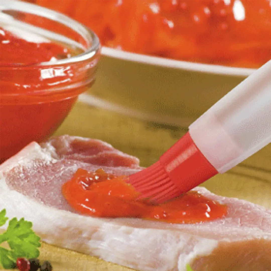 Fritel Siliconen Borstel - Rood