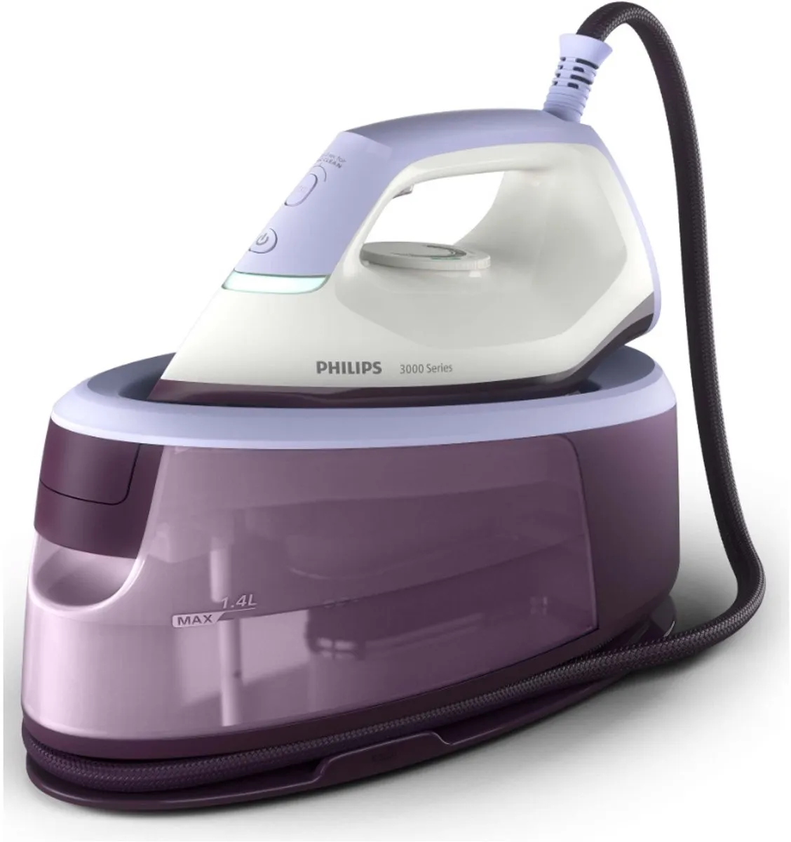 Philips 3000 Series PSG3000/30 Stoomgenerator 1.4L - Paars/Wit