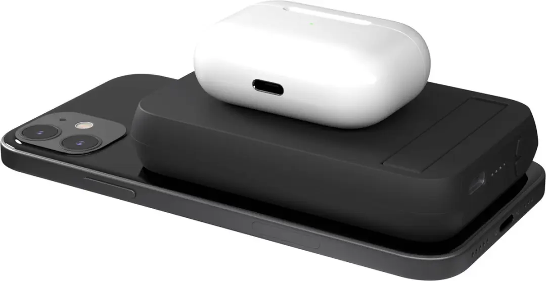Zens Magnetische Dual Powerbank ZEPP03M/00 - 4.000mAh - Zwart