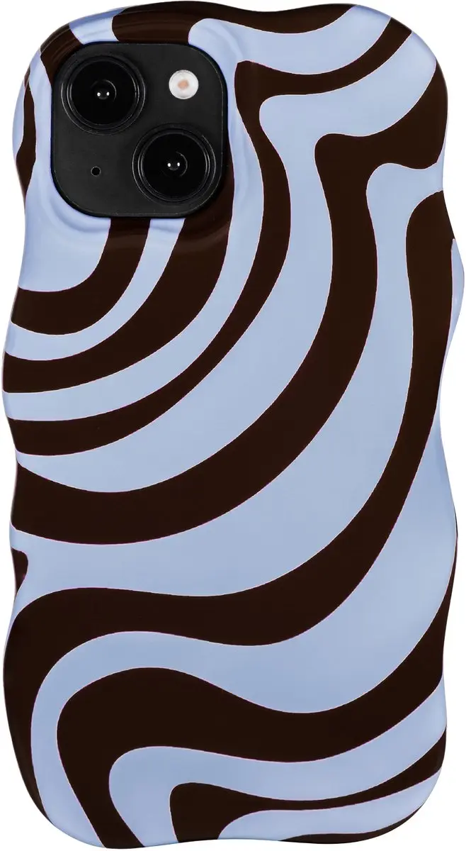 Selencia Hoesje iPhone 14/13 Dream Swirl Chocolate