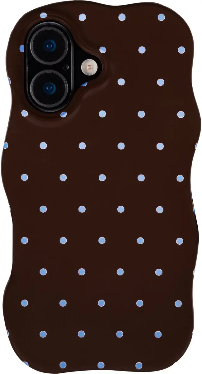 Selencia Hoesje iPhone 16 Wavy Backcover