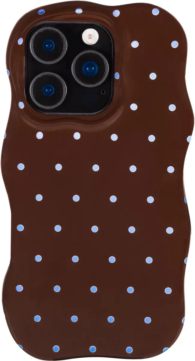 Selencia Hoesje iPhone 16 Pro Wavy Backcover