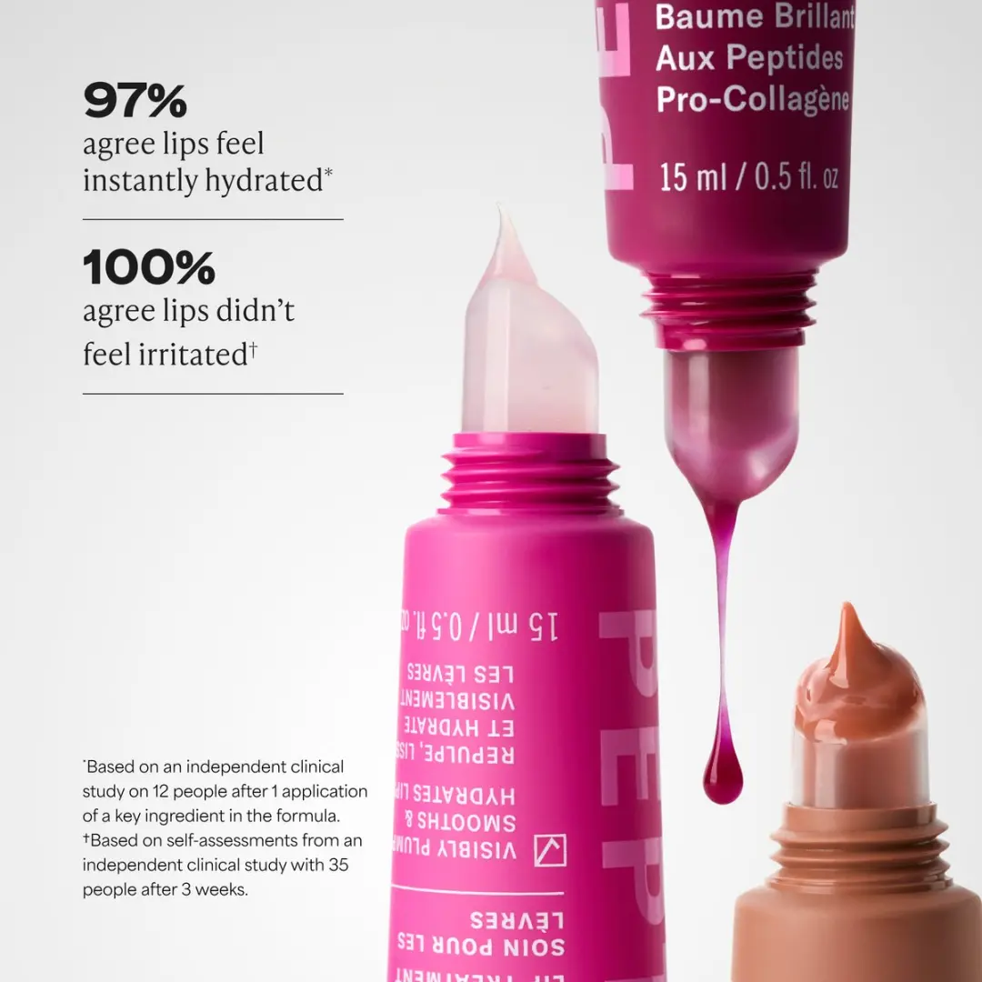 Paula's Choice Pro-Collagen Peptide Gloss Balm Lip Treatment - Toasted Vanilla 15ml