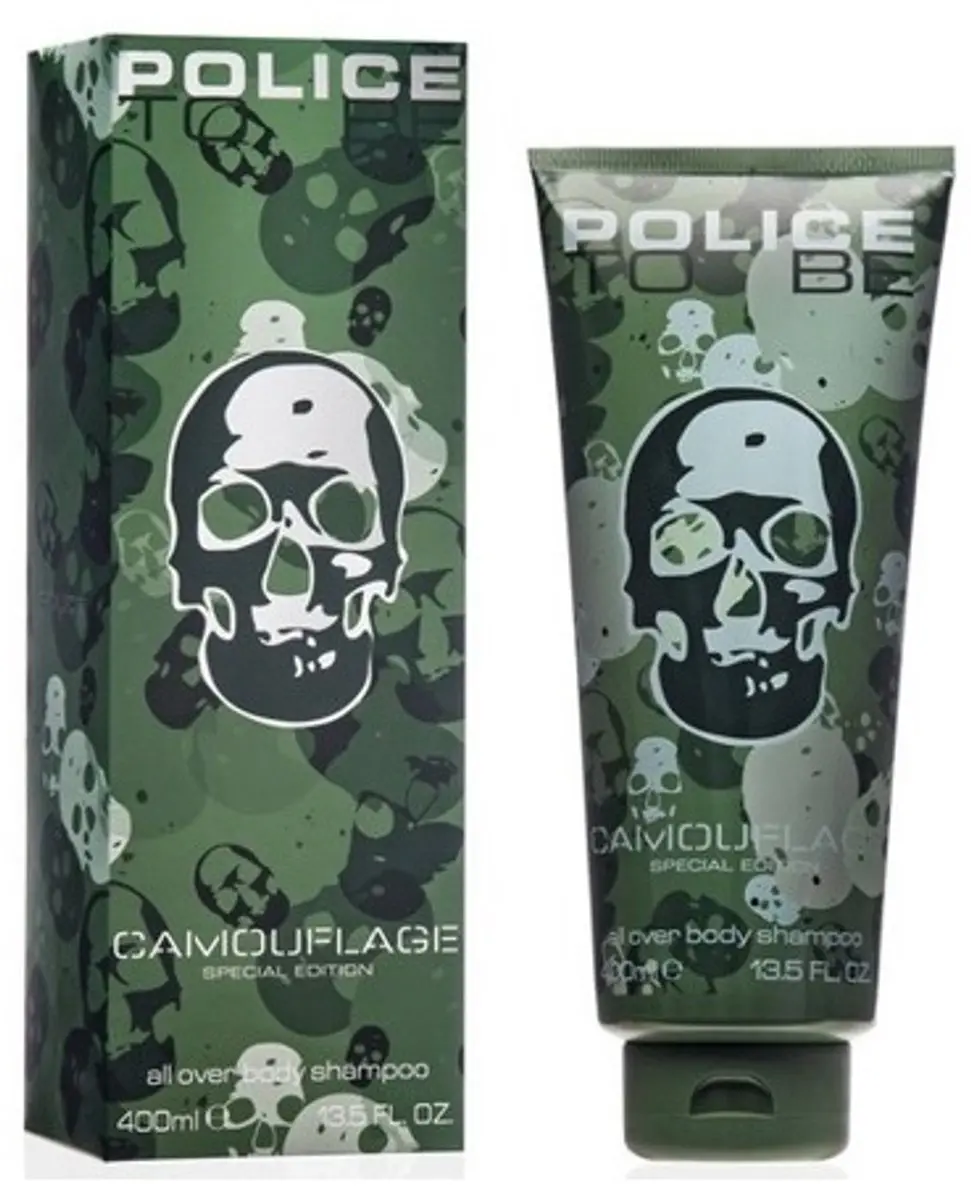 Police To Be Camouflage Special Edition Body Shampoo 400ml - afbeelding 3 van 3