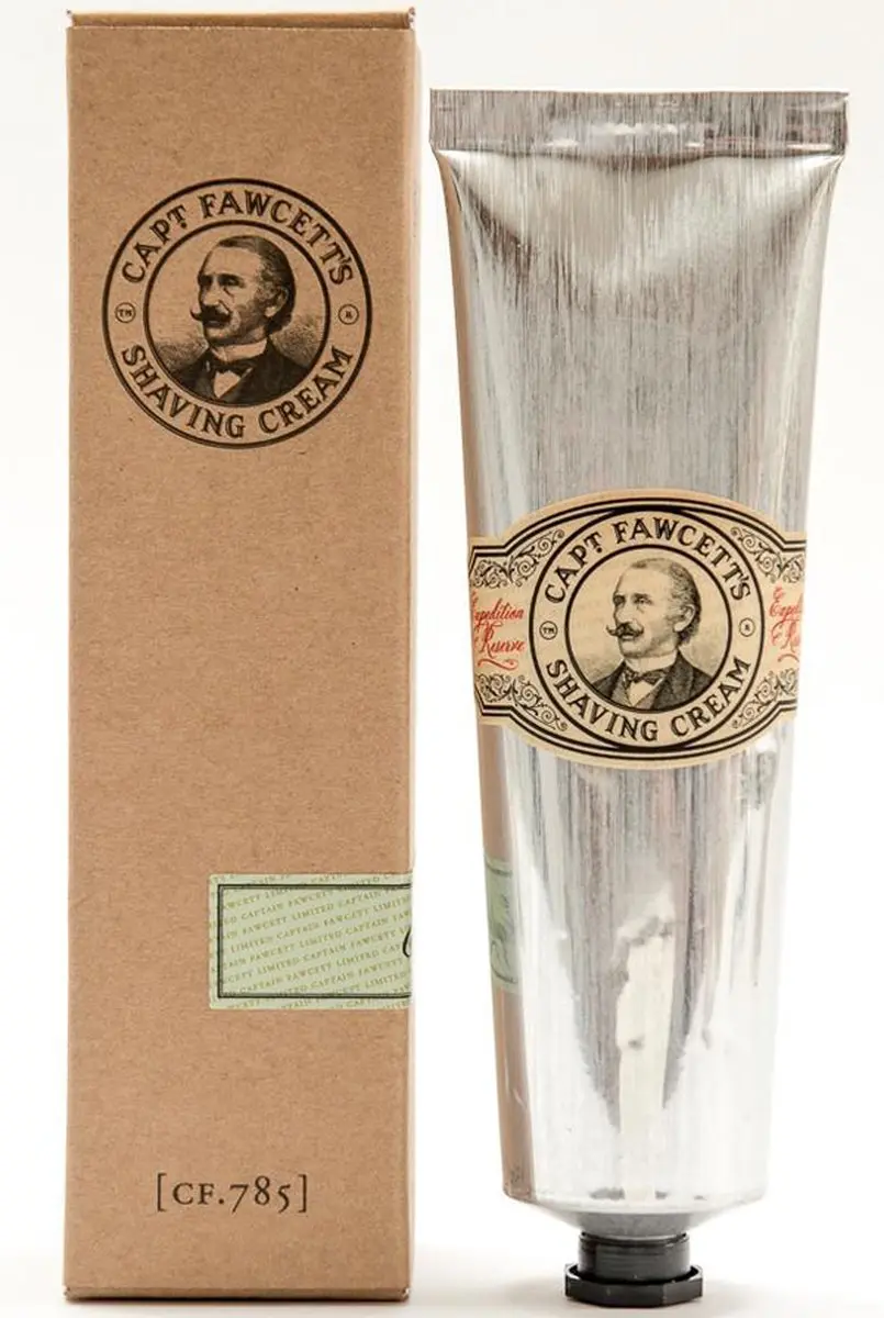 Captain Fawcett's Shaving Cream 150ml - afbeelding 3 van 3