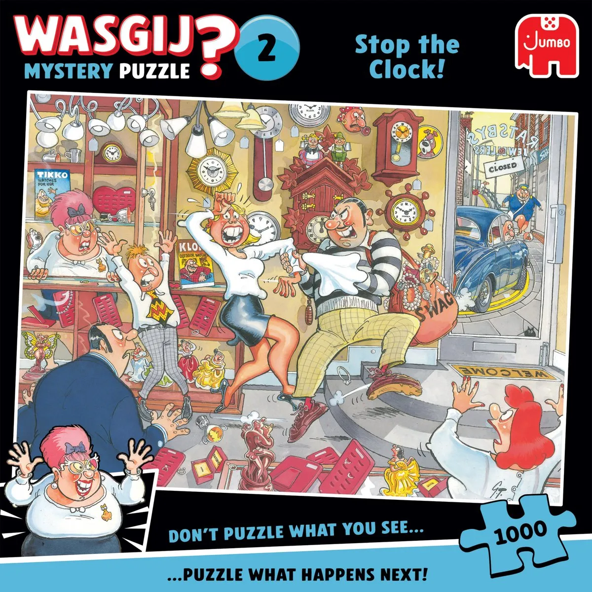 Jumbo Wasgij Mystery 2 Stop The Clock! Puzzel