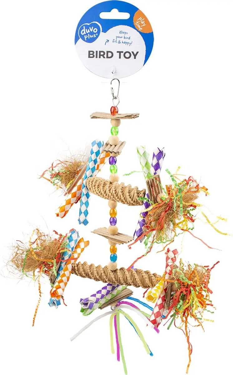 DuvoPlus Vogel Speelgoed XL Hanger - Meerkleurig - afbeelding 2 van 2