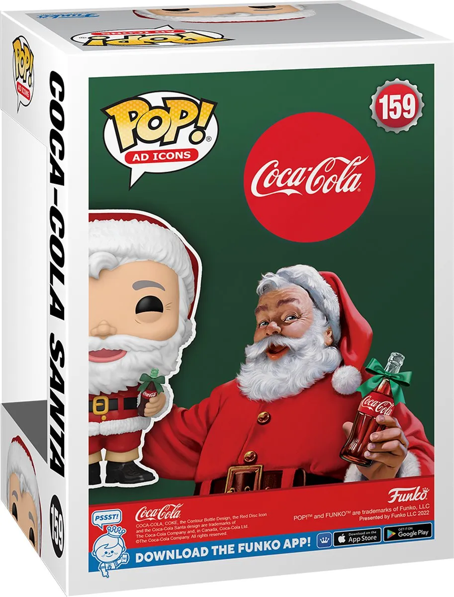 Funko Pop! Ad Icons Coca-Cola Santa - 65588 - afbeelding 3 van 6