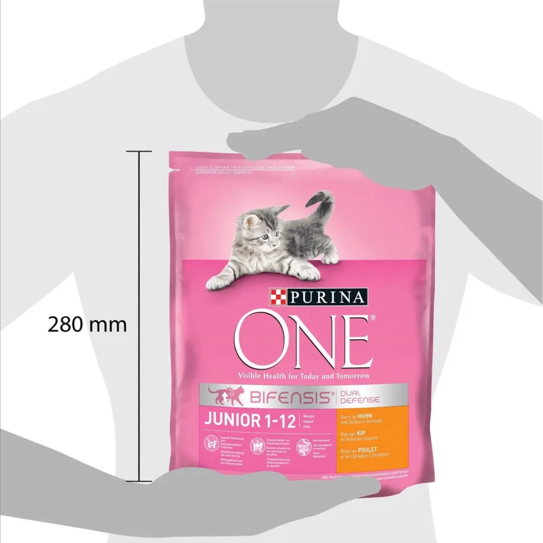 Purina ONE Junior Kip 800g - 4 Stuks