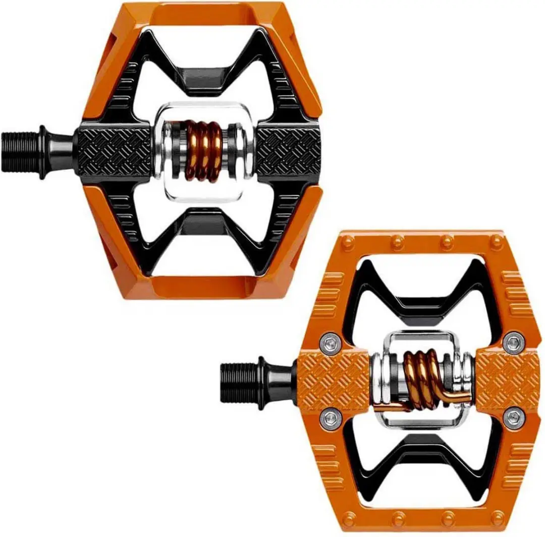 Crankbrothers Double Shot 2 Pedalen - Oranje/Zwart - afbeelding 5 van 6