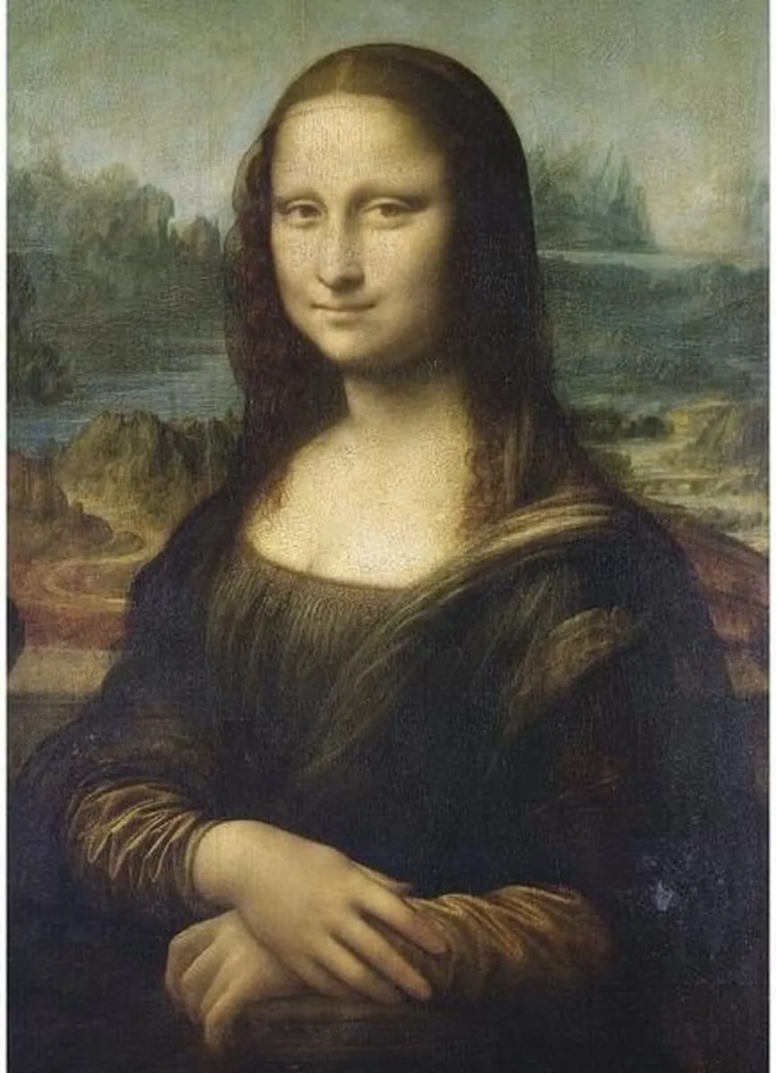 Jumbo Leonardo da Vinci Mona Lisa Puzzel 500 Stuks - Multicolor