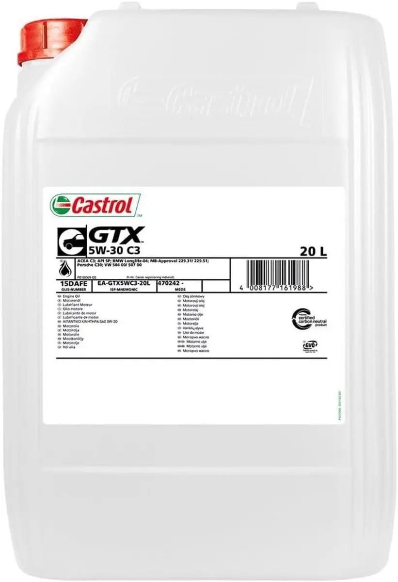 Castrol GTX 5W30 C3