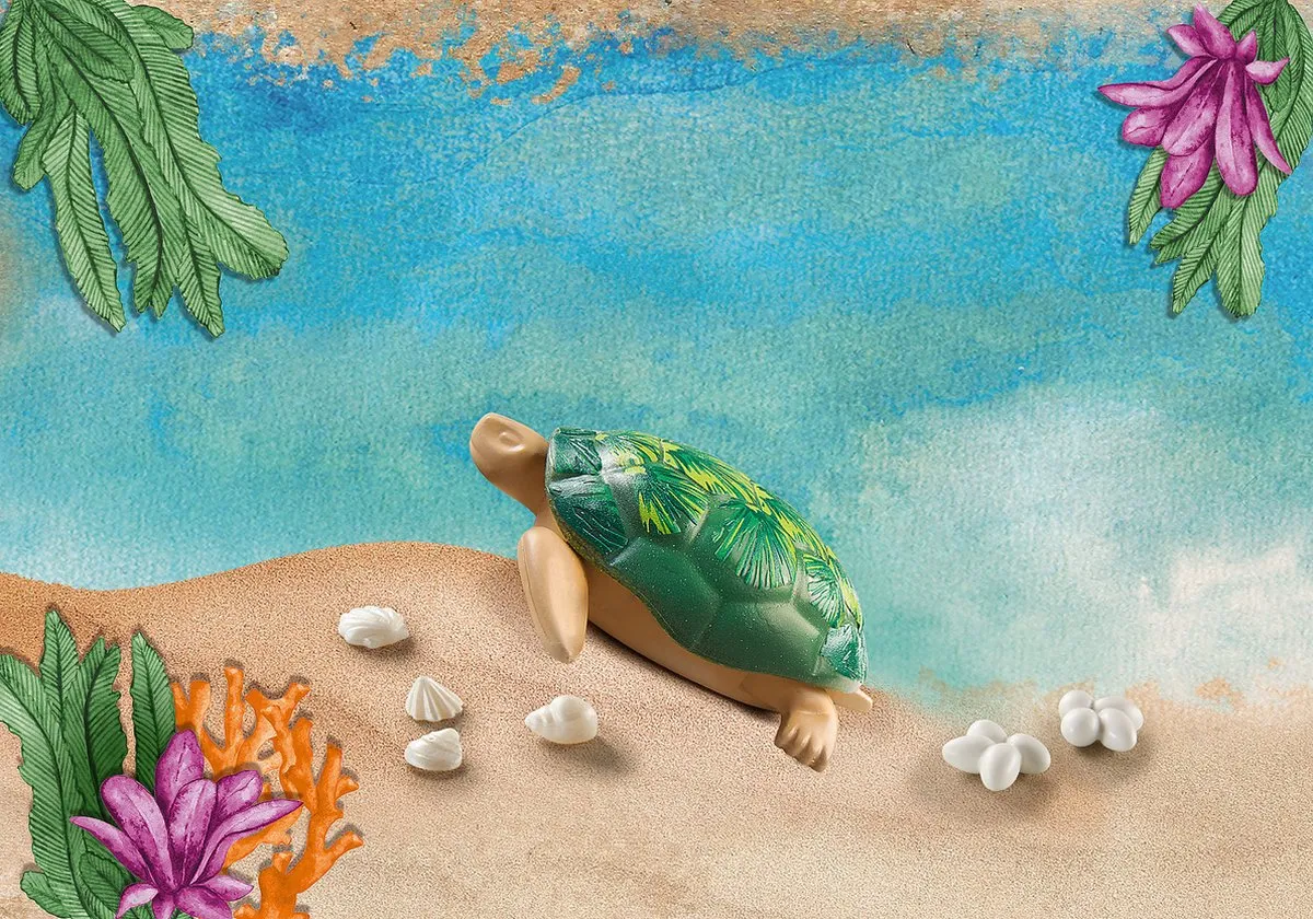 Playmobil Wiltopia Reuzenschildpad 71058 - Multicolor