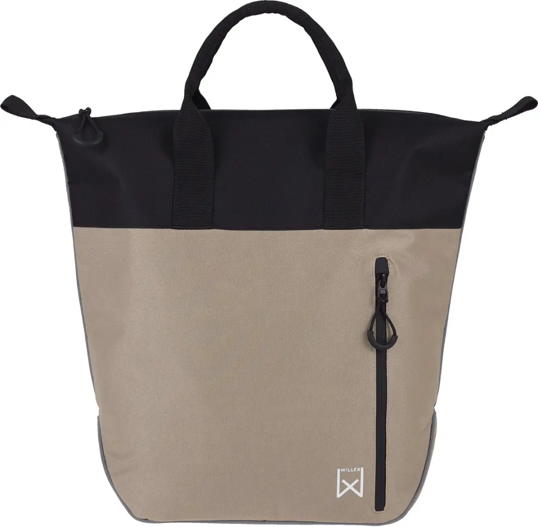 Willex Daily Shopper Enkele Fietstas 21L - Taupe - afbeelding 4 van 6