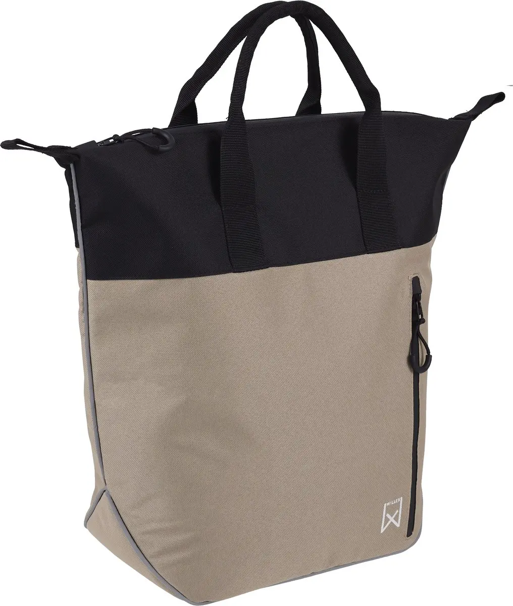Willex Daily Shopper Enkele Fietstas 21L - Taupe - afbeelding 2 van 6