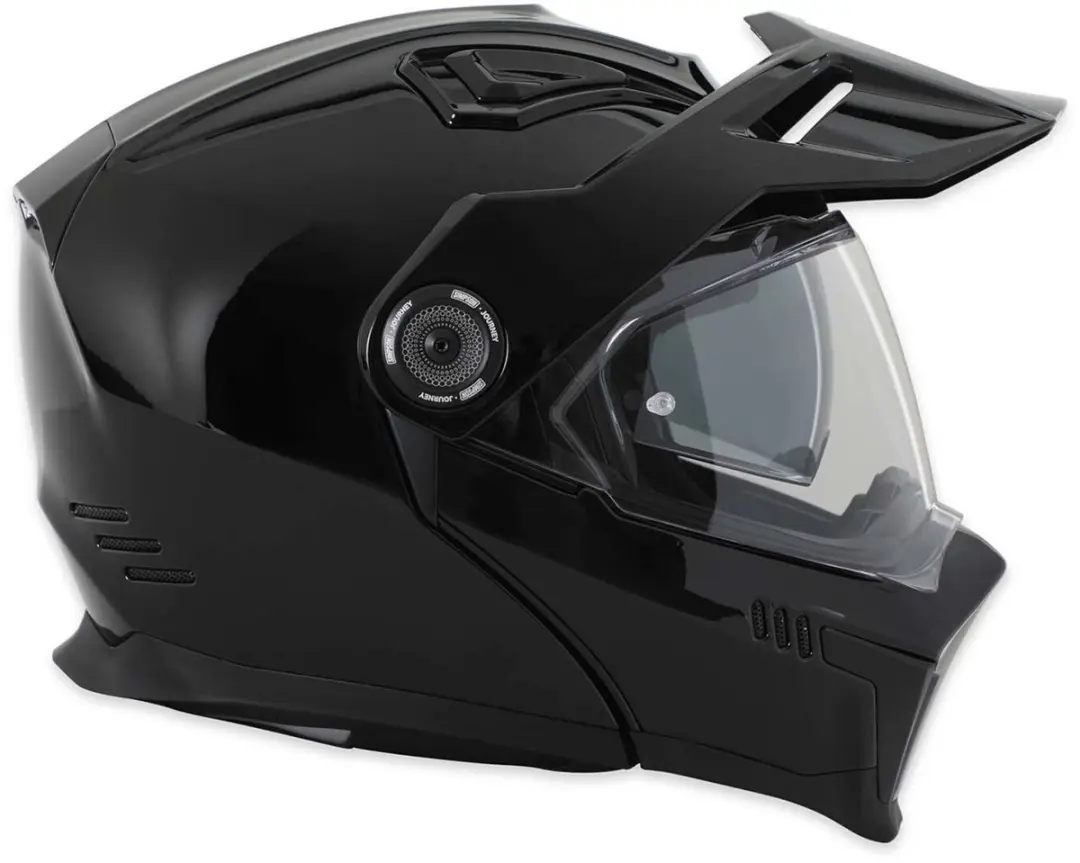 Simpson Journey Solid Zwart Helm