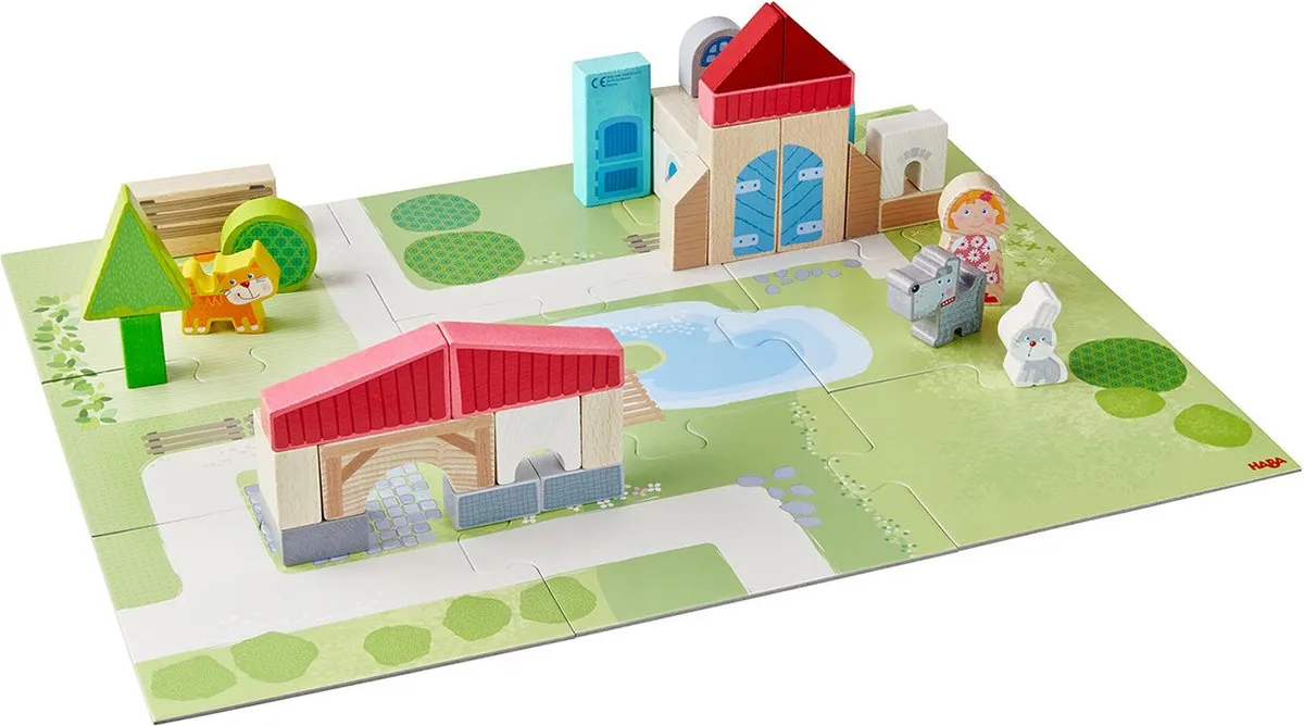 HABA Speelwereld Landleven Puzzel - Meerkleurig