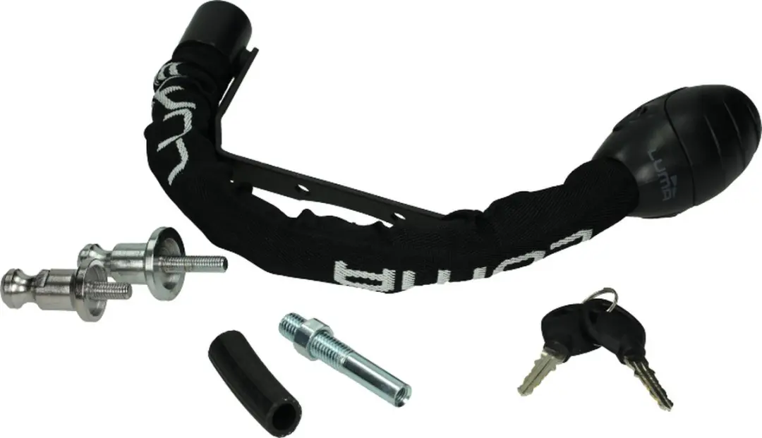 Luma Stuurslot kabel / Antirobos slot Luma voor de Vespa ET2, ET4, LX en S