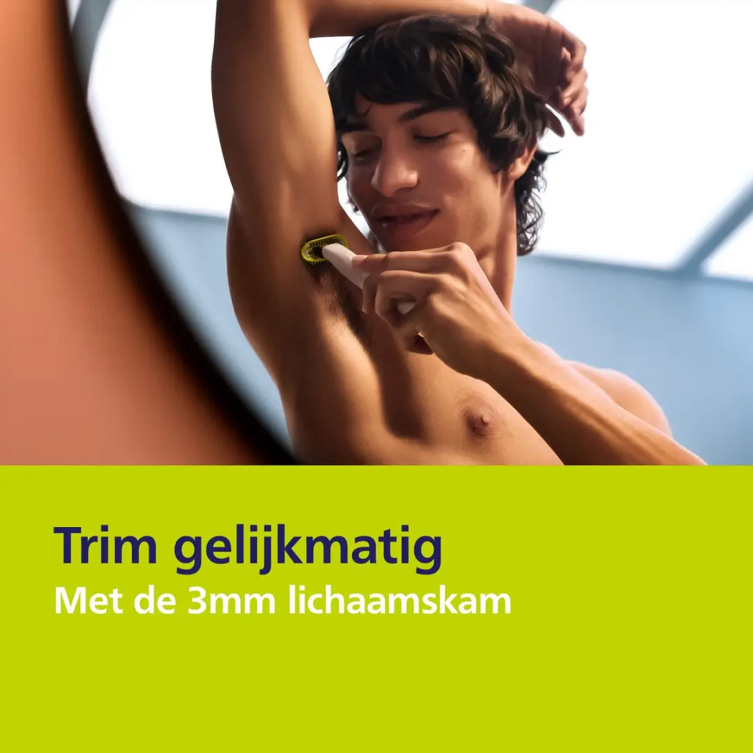 Philips OneBlade QP1930/30 Intiem Trimmer - Sneeuwwit - afbeelding 5 van 6