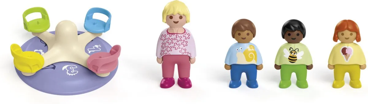 Playmobil Junior Kindercarrousel 71701 - Multicolor