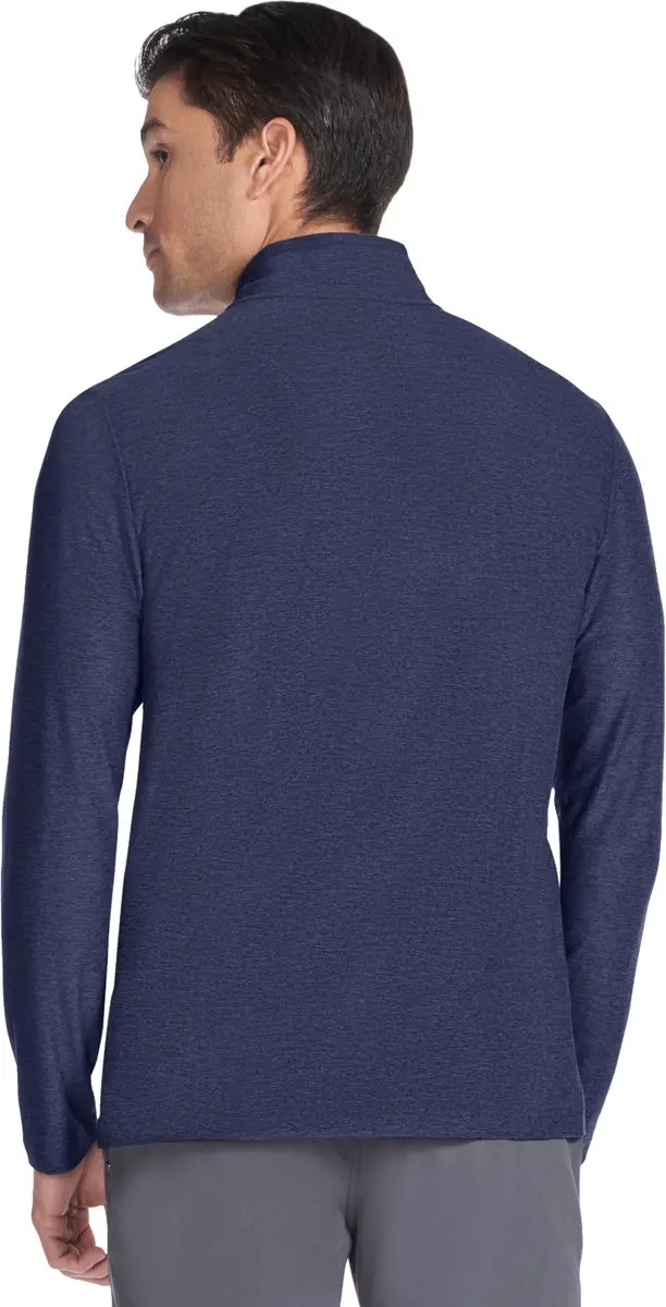 Skechers GoDri All Day 1/4 Zip Sweatshirt M - Marineblauw
