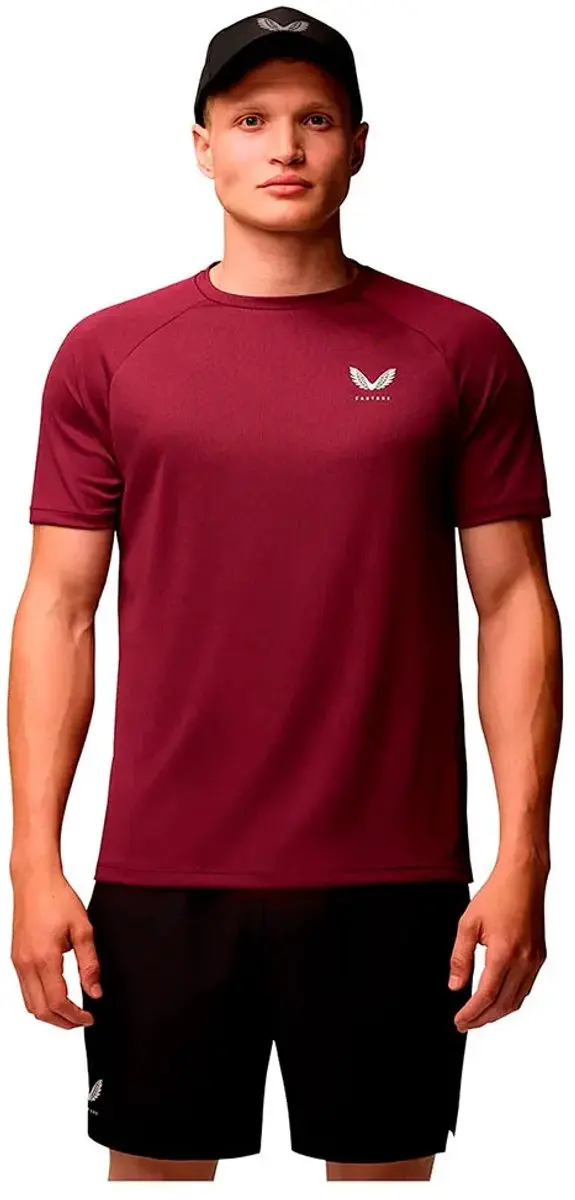 Castore Adapt Graphic T-shirt Met Korte Mouwen Rood XL Man