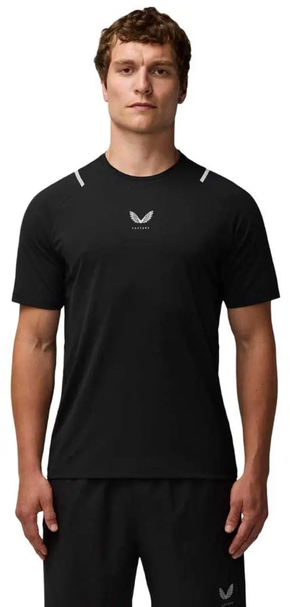 Castore Apex T-shirt Met Korte Mouwen Zwart L Man