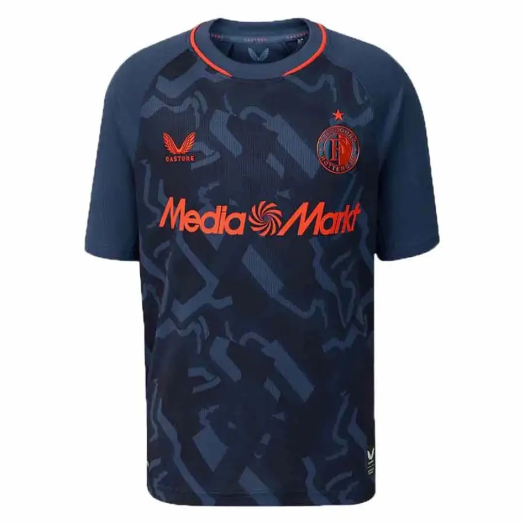 Castore Feyenoord 26/27 Derde T-shirt Met Korte Mouwen Blauw L Man