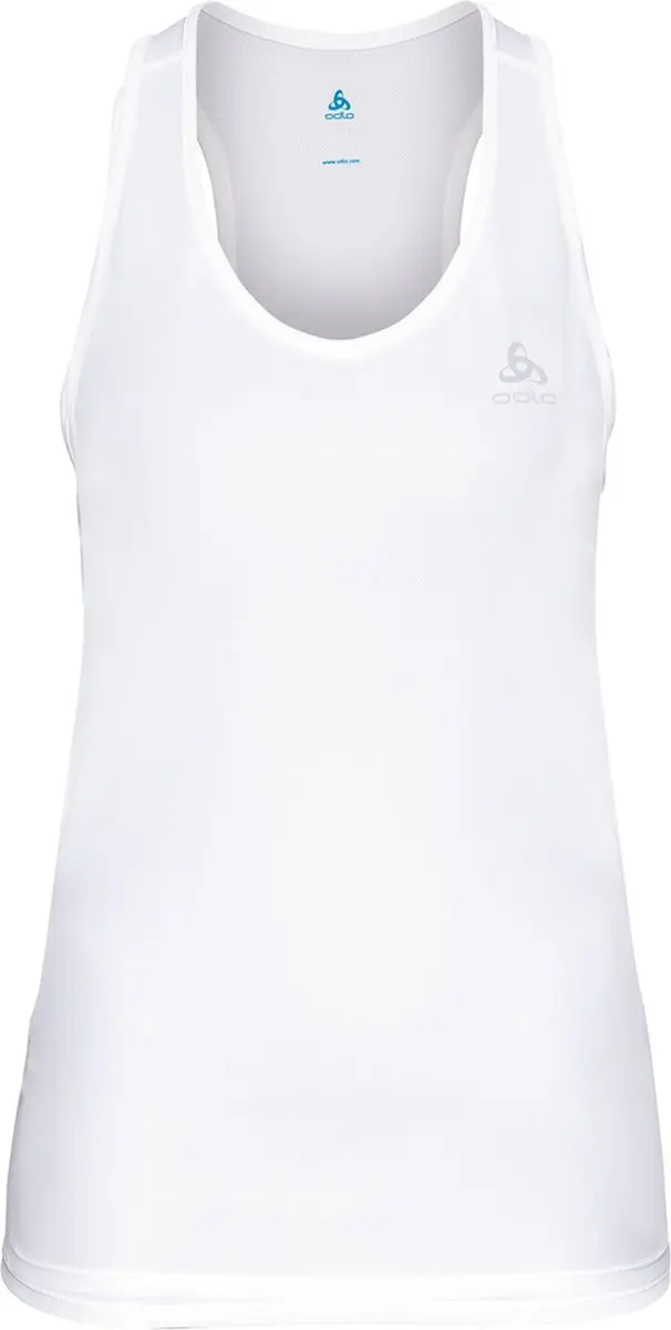 ODLO Essential Crew Neck Singlet Dames L - Wit - afbeelding 3 van 6