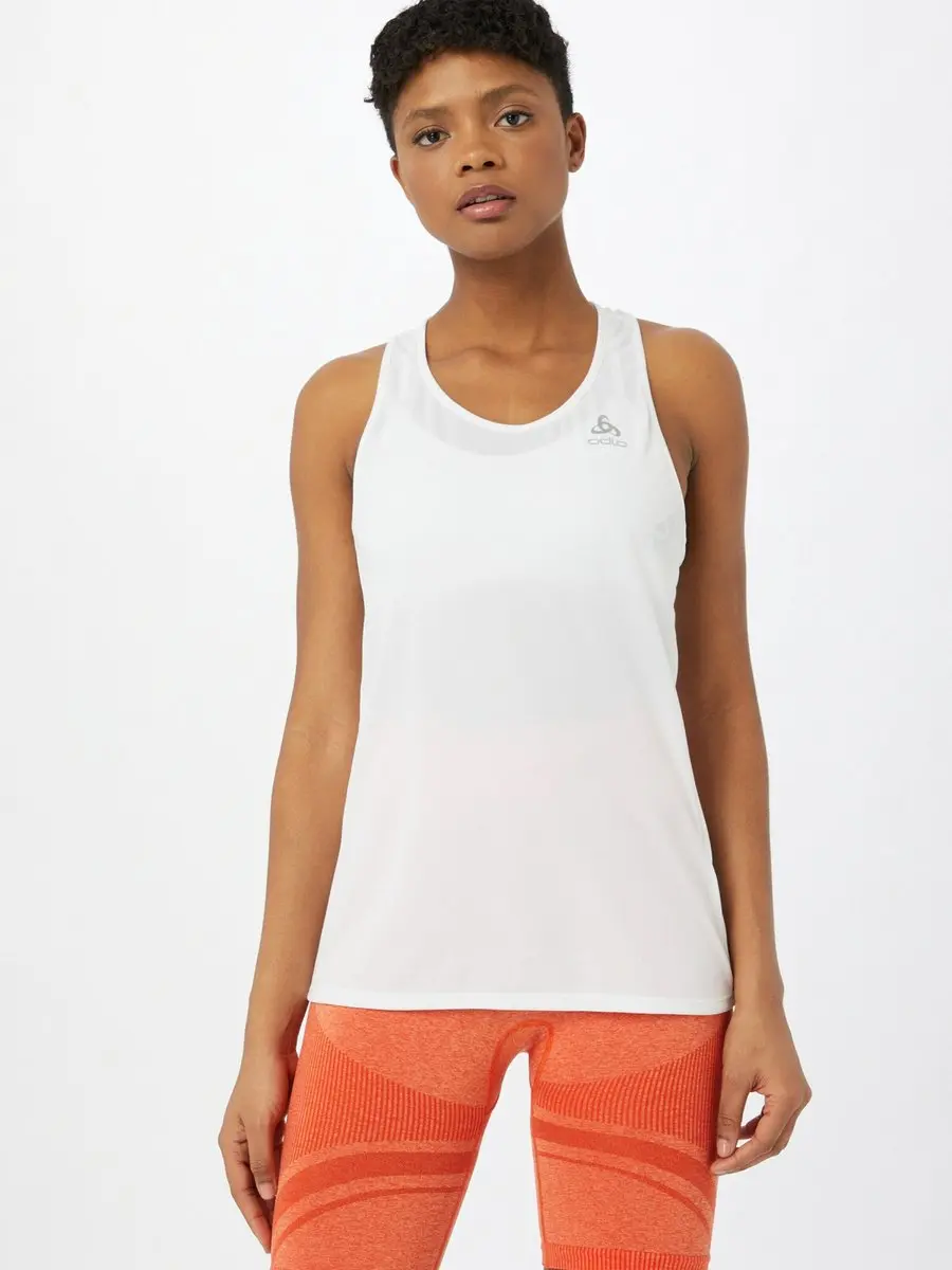 ODLO Essential Crew Neck Singlet Dames L - Wit - afbeelding 5 van 6