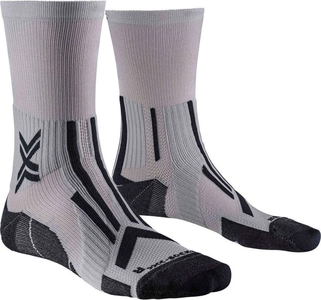 X-socks Trail Run Perform Crew Sokken Grijs EU 42-44
