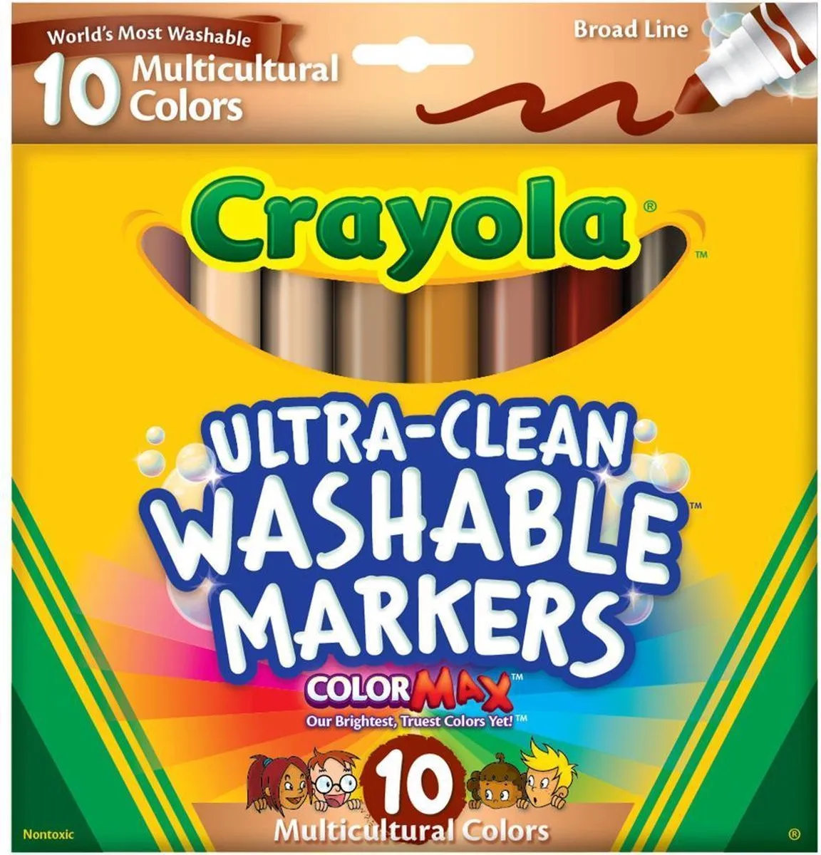 Crayola Afwasbare Markers Ultra Clean