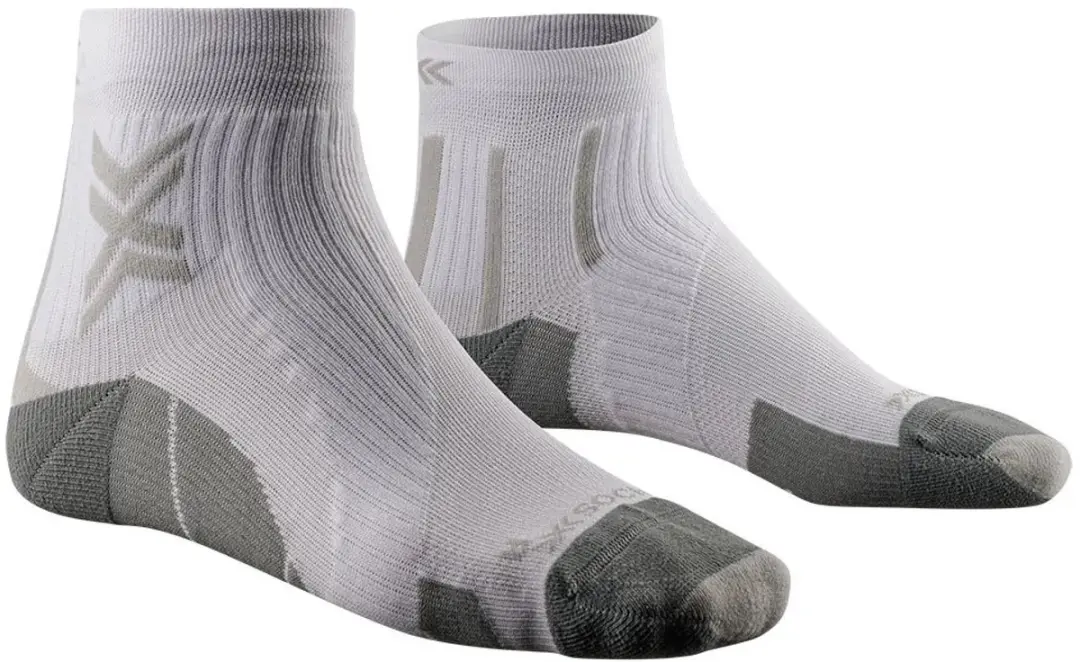 X-Bionic X-Socks Run Perform Ankle Sportsokken 39-41 - Wit/Grijs