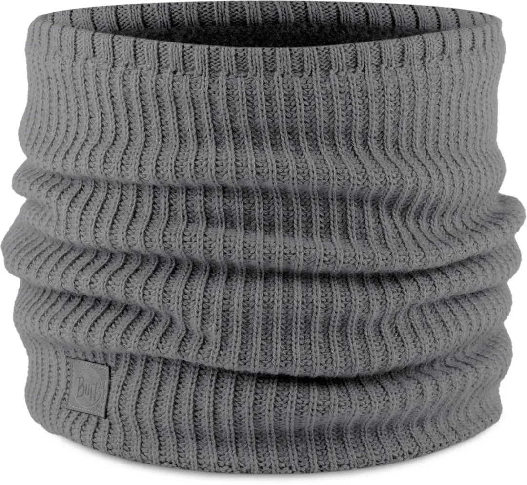 BUFF® Knitted & Fleece Neckwarmer RUTGER GREY HEATHER