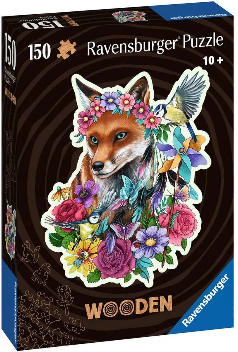Ravensburger Vos Houten Legpuzzel 150 Stuks