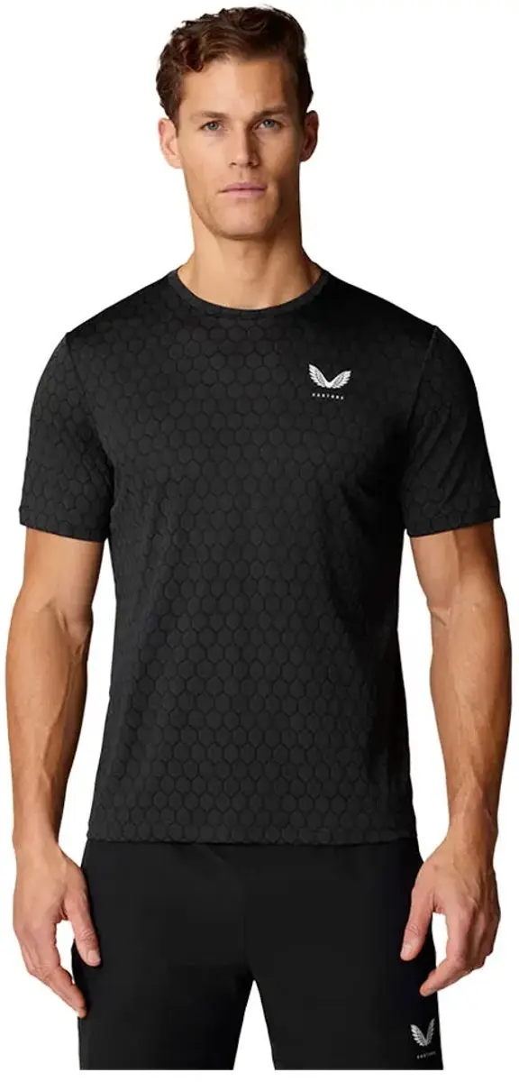 Castore Cmd30919 T-shirt Met Korte Mouwen Zwart M Man