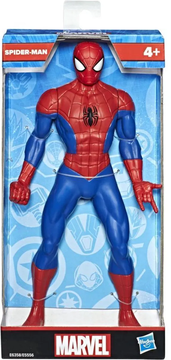 Hasbro Marvel Avengers Spider-Man Actiefiguur 24cm - Blauw/Rood