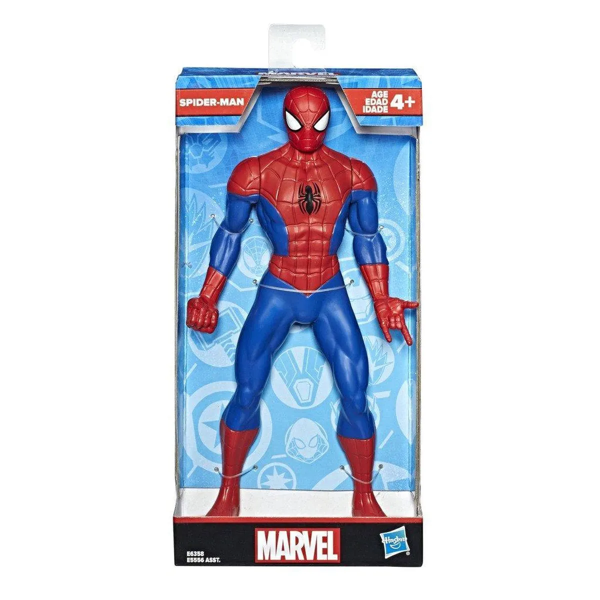 Hasbro Marvel Avengers Spider-Man Actiefiguur 24cm - Blauw/Rood