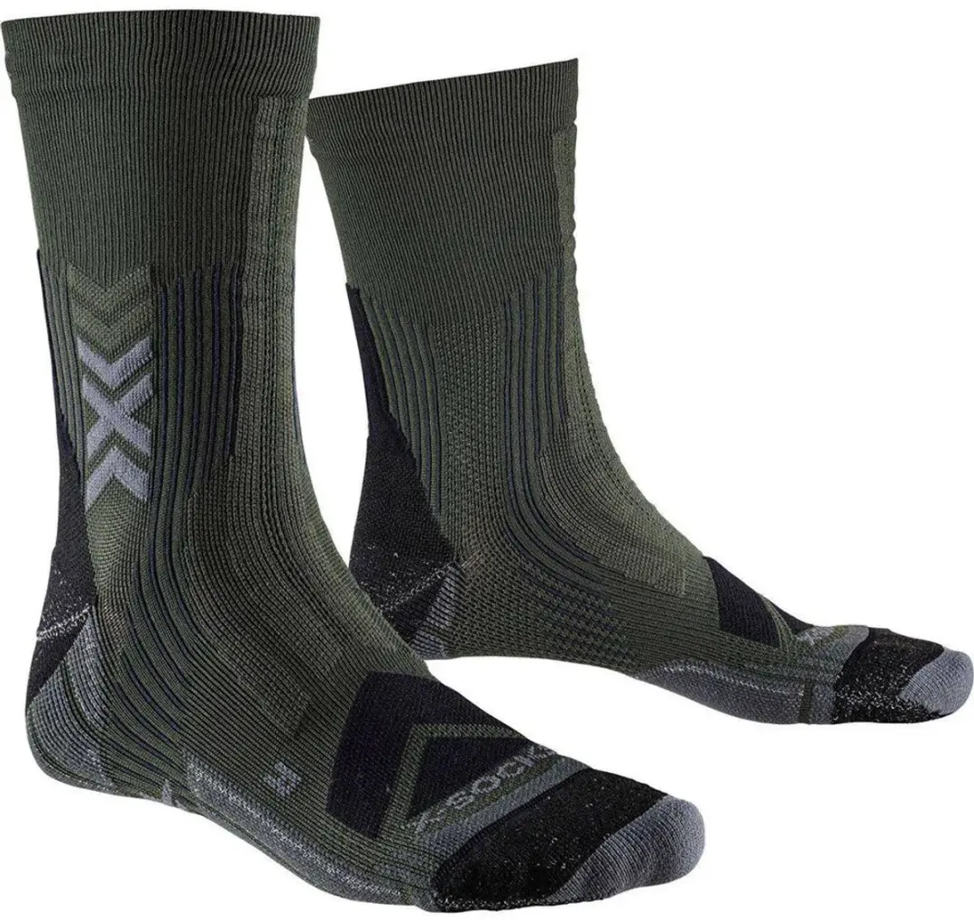 X-socks Hike Expert Silver Crewsokken Groen EU 42-44