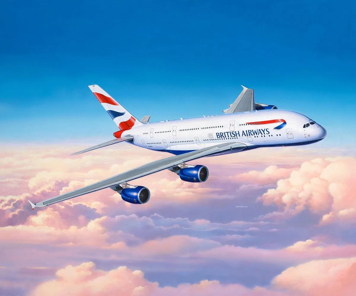 Revell 03922 Airbus A380-800 Modelbouwpakket - 1:144 - Multi