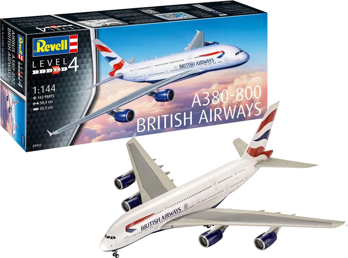 Revell 03922 Airbus A380-800 Modelbouwpakket