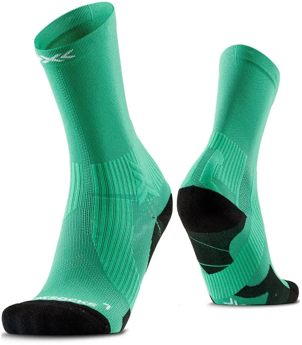 X-socks Run Perform Crewsokken Groen EU 42-44