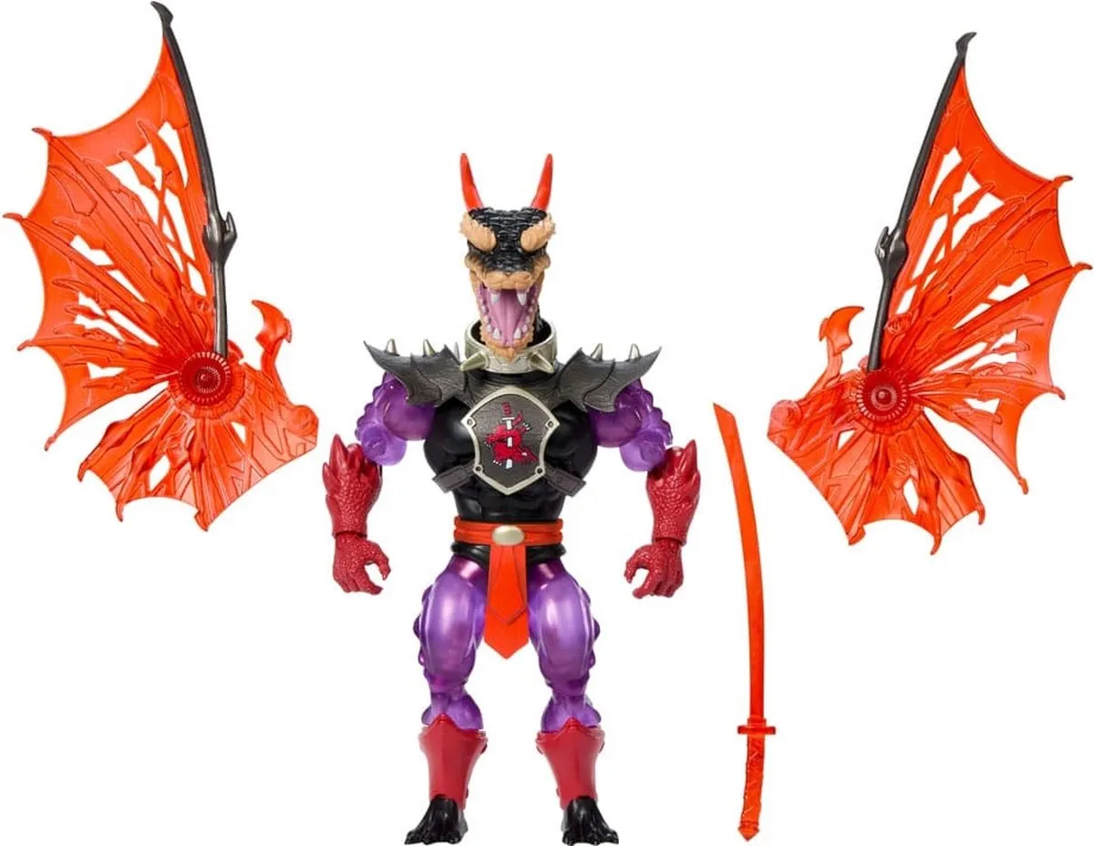Mattel MOTU x TMNT Mutated Ninjor Action Figuur