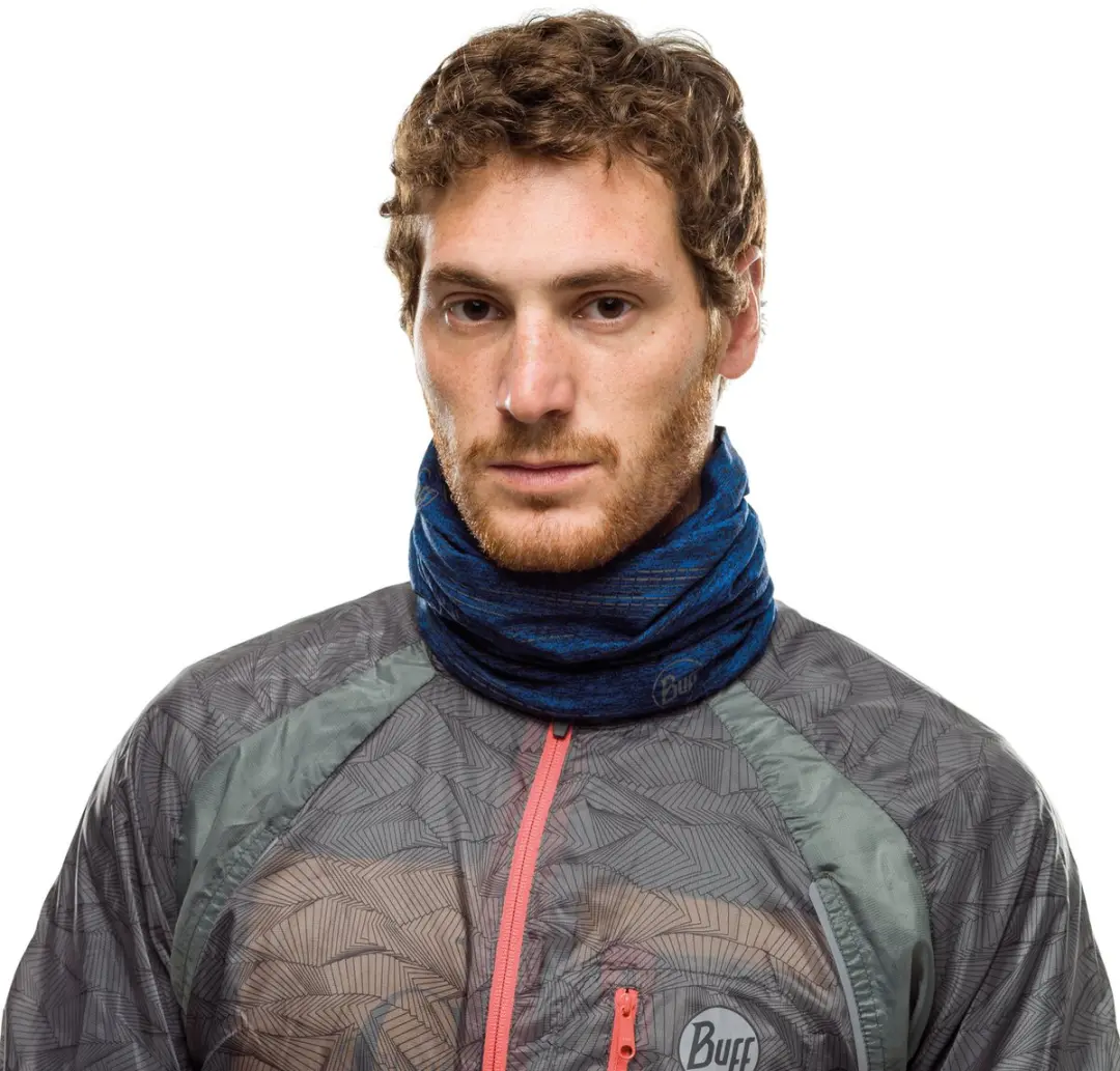 Buff DryFlx Nekwarmer - Solid Blauw